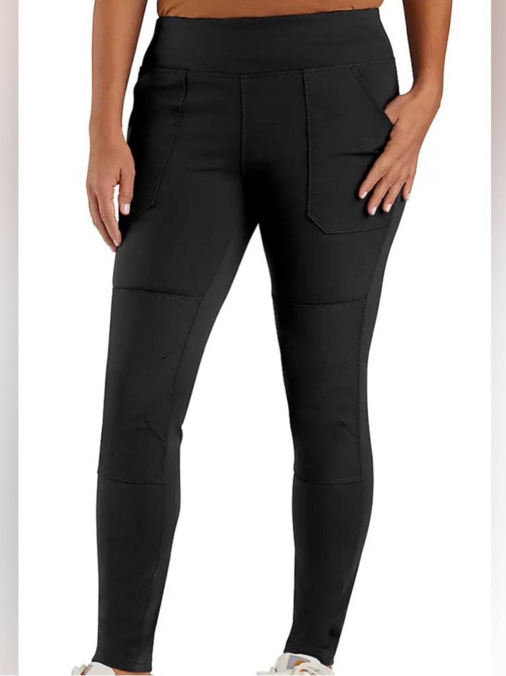 Carhartt Black Utility Leggings XXL Force Fitted Workwear Outdoor Performance